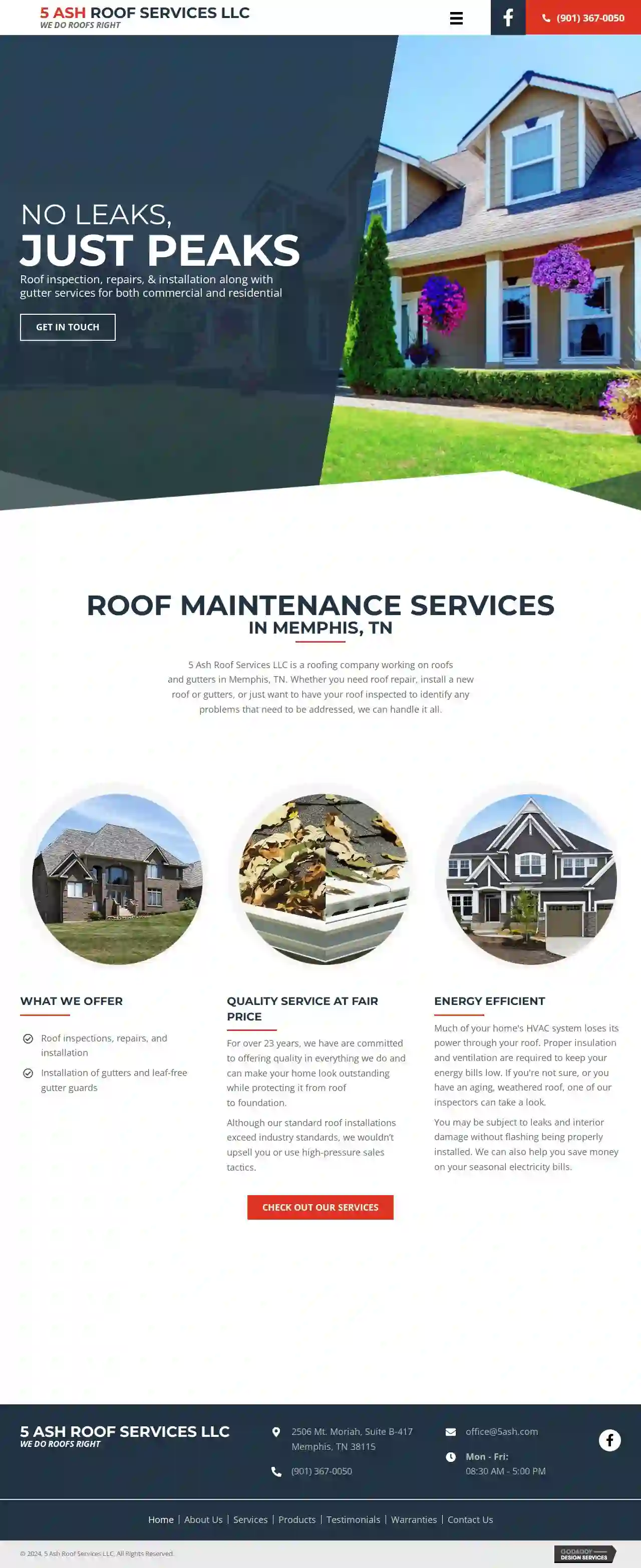 5 Ash Roof Services, LLC