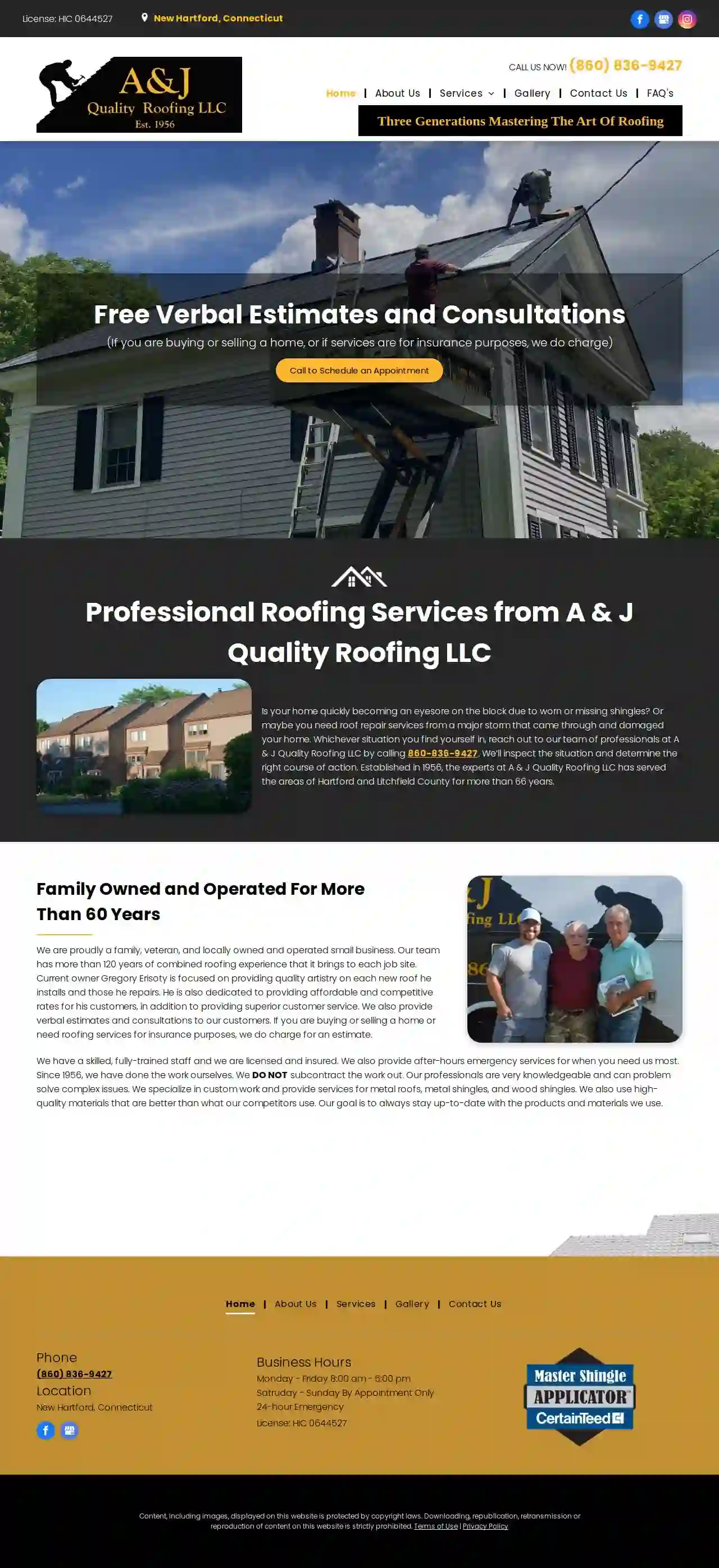 A & J Quality Roofing LLC