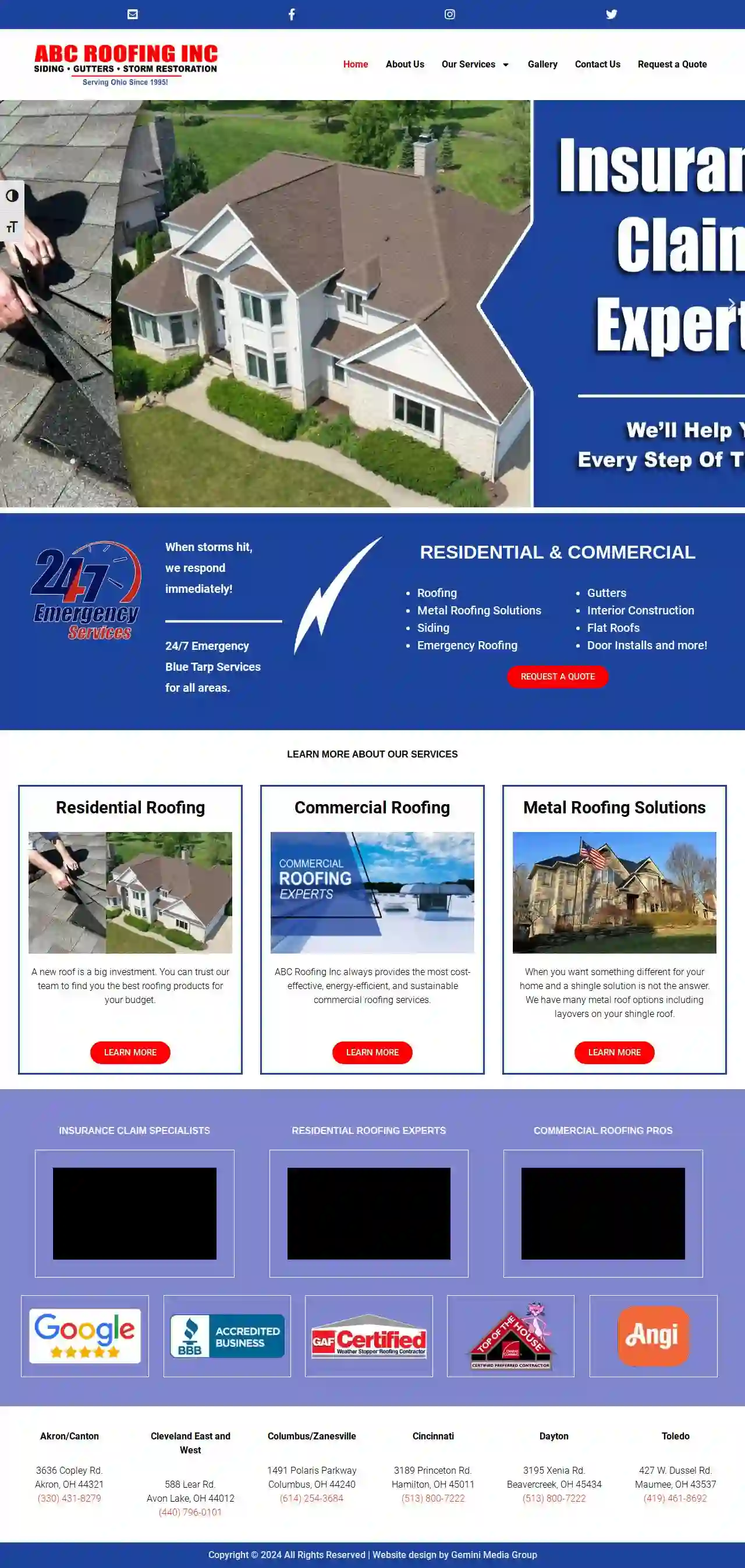 ABC Roofing Inc.