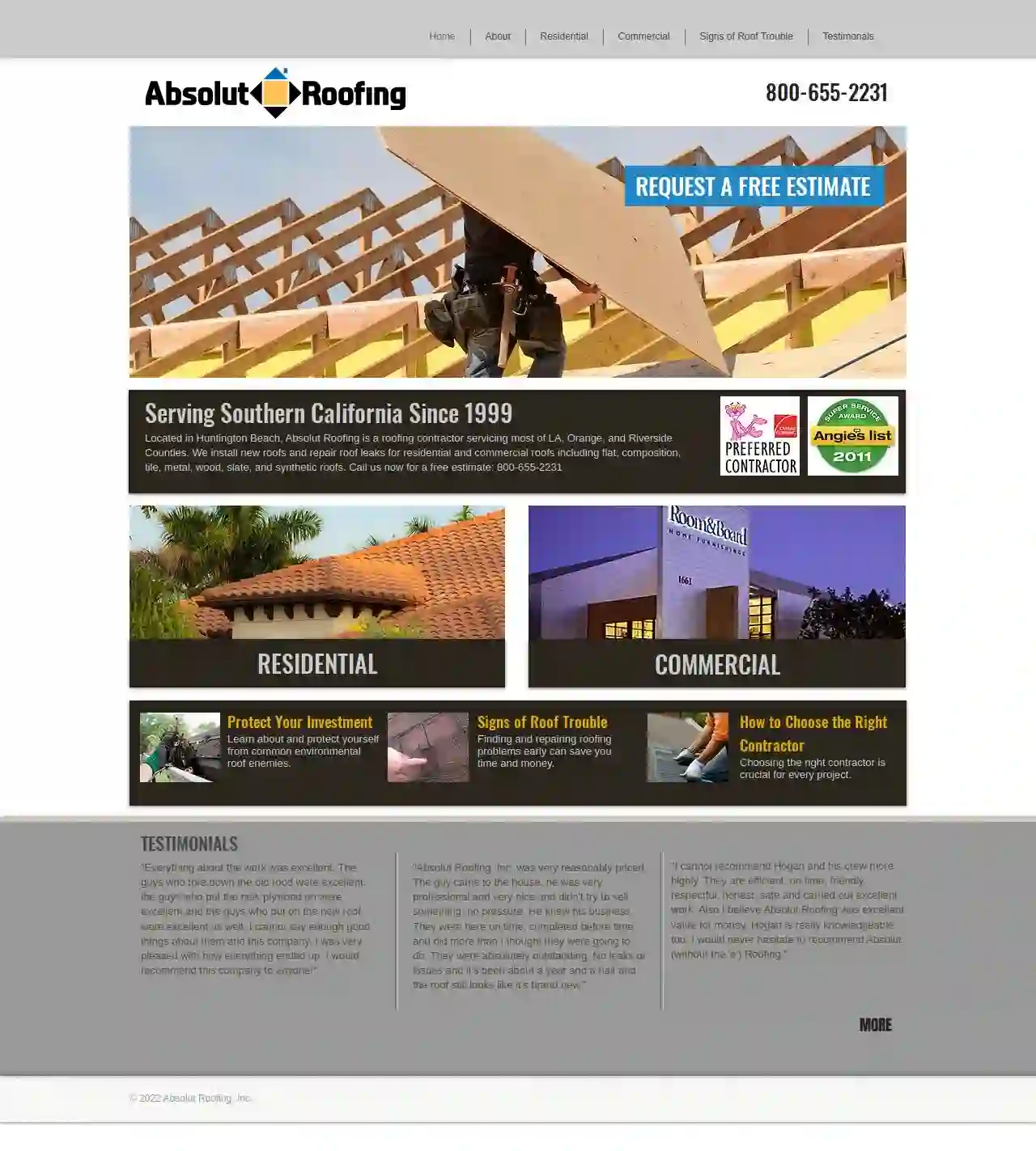 Absolut Roofing, Inc.