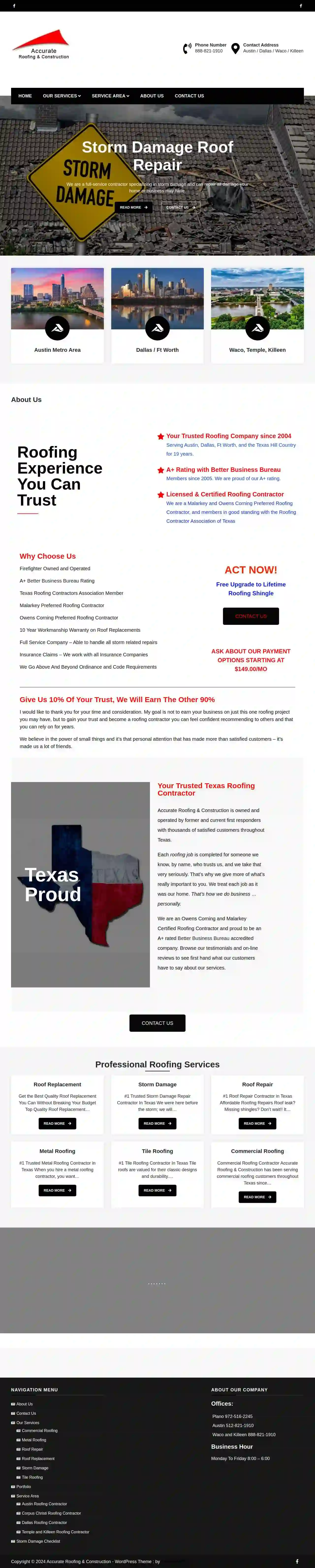 Accurate Roofing Texas