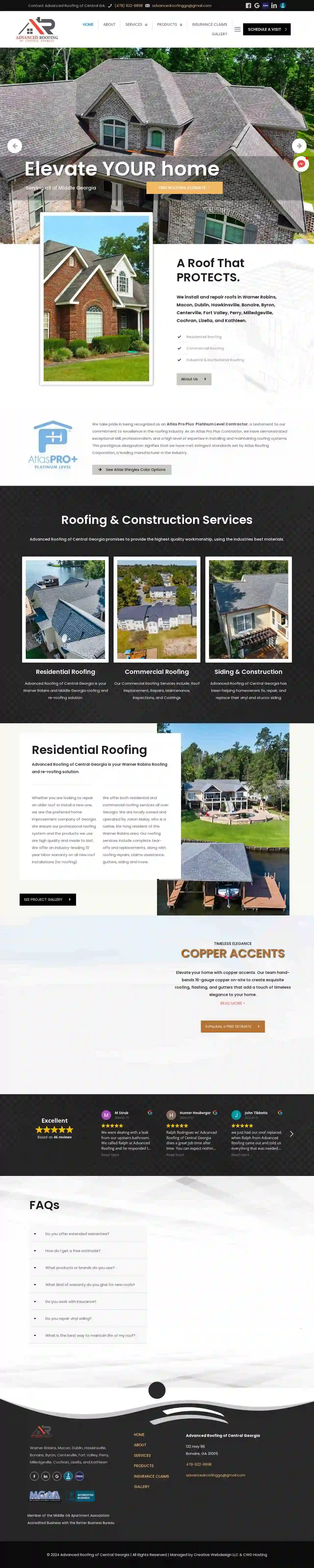 Advanced Roofing of Central Georgia