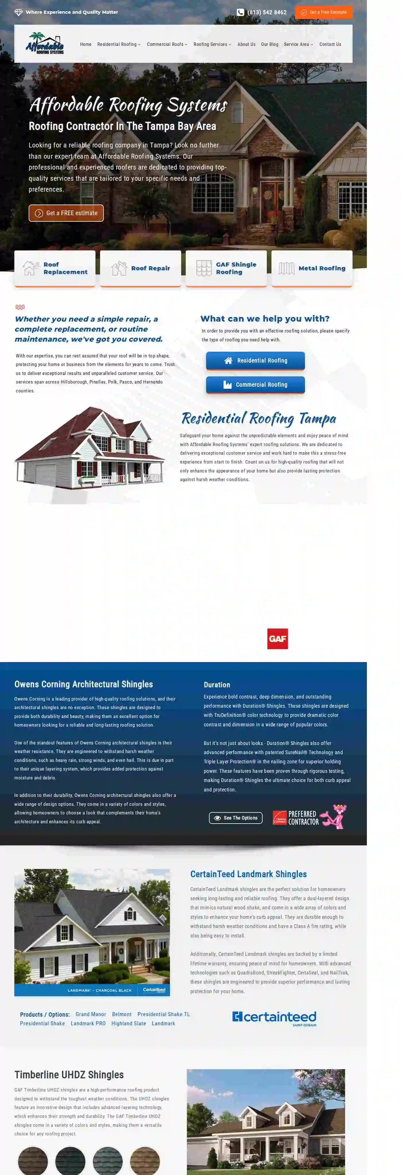 Affordable Roofing Systems, Inc.