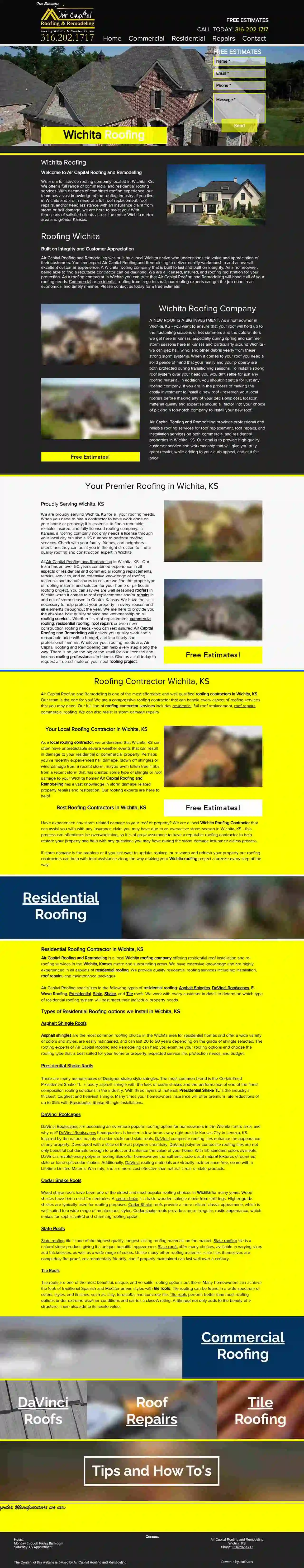 Air Capital Roofing & Remodeling Wichita