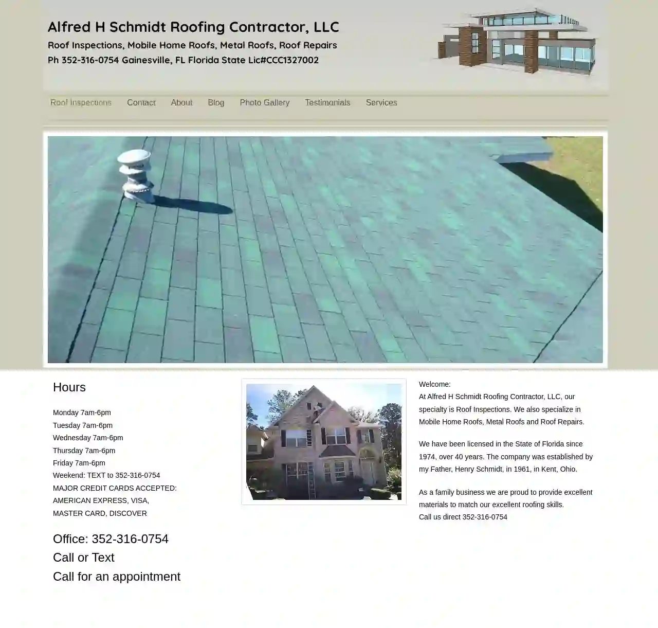 Alfred H Schmidt Roofing Contractor, LLC