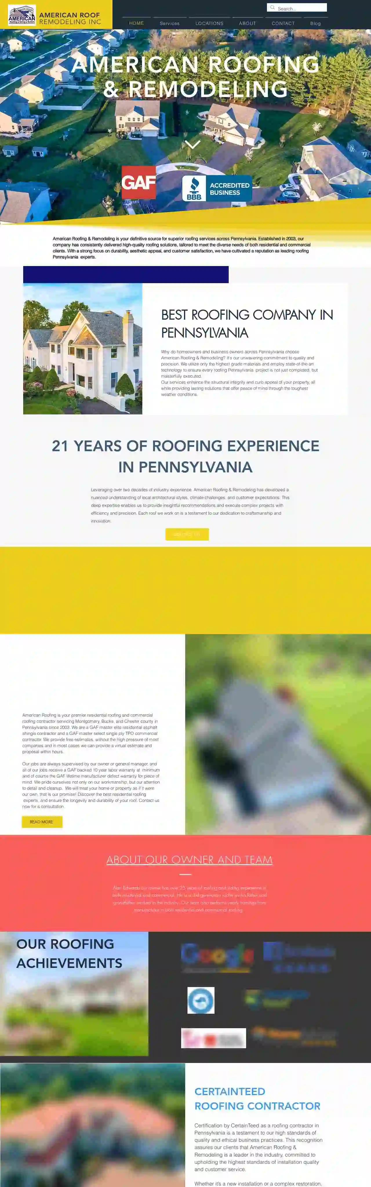 American Roofing & Remodeling