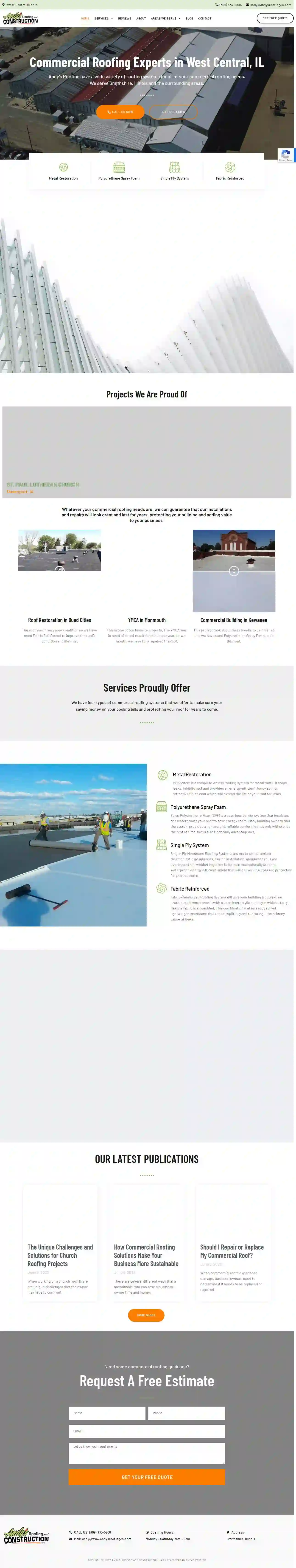 Andy's Roofing & Construction - Commercial Roofing Services