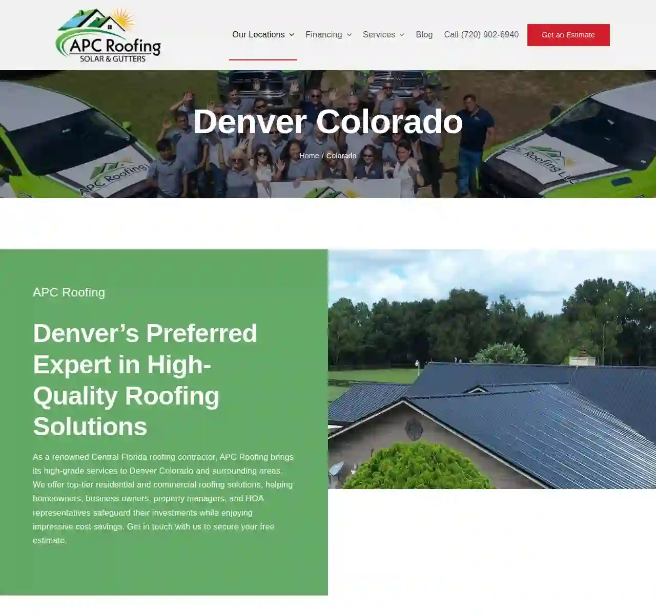 APC Roofing Denver