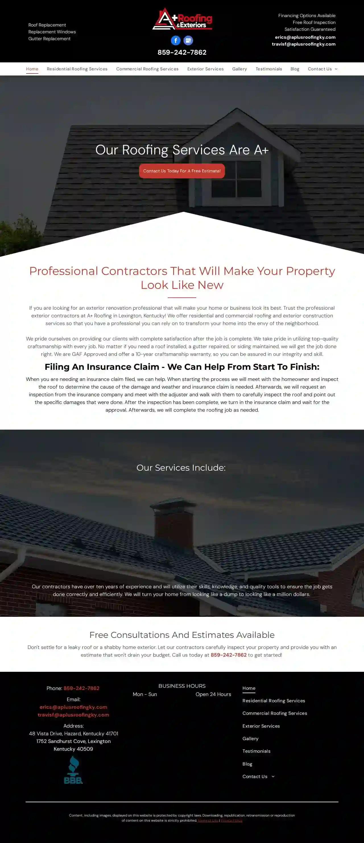 A Plus Roofing