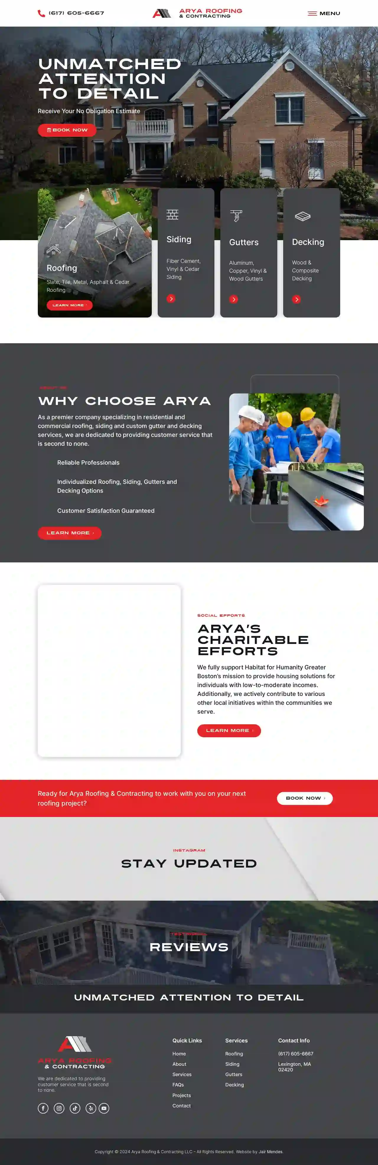 Arya Roofing & Contracting