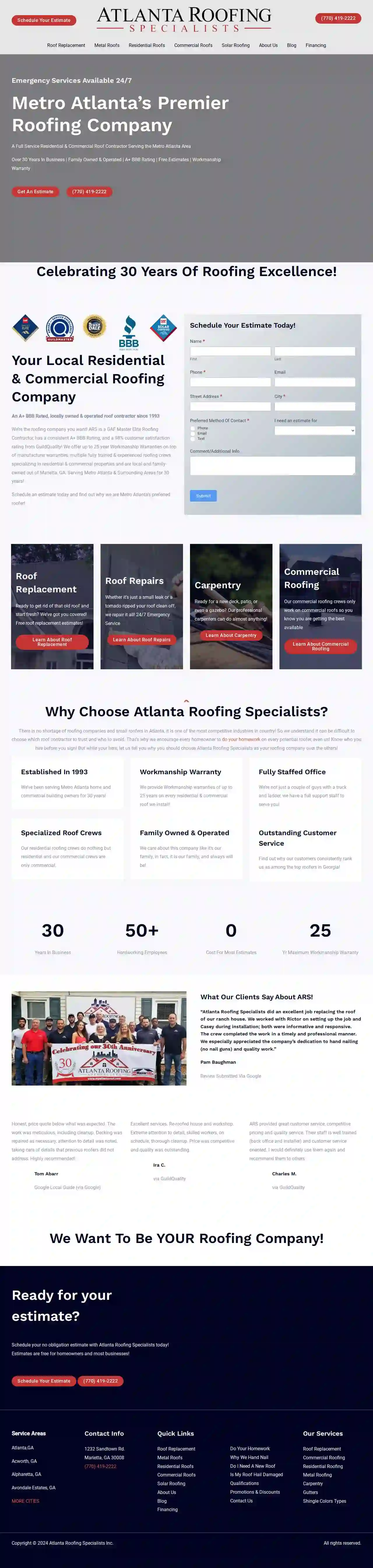 Atlanta Roofing Specialists