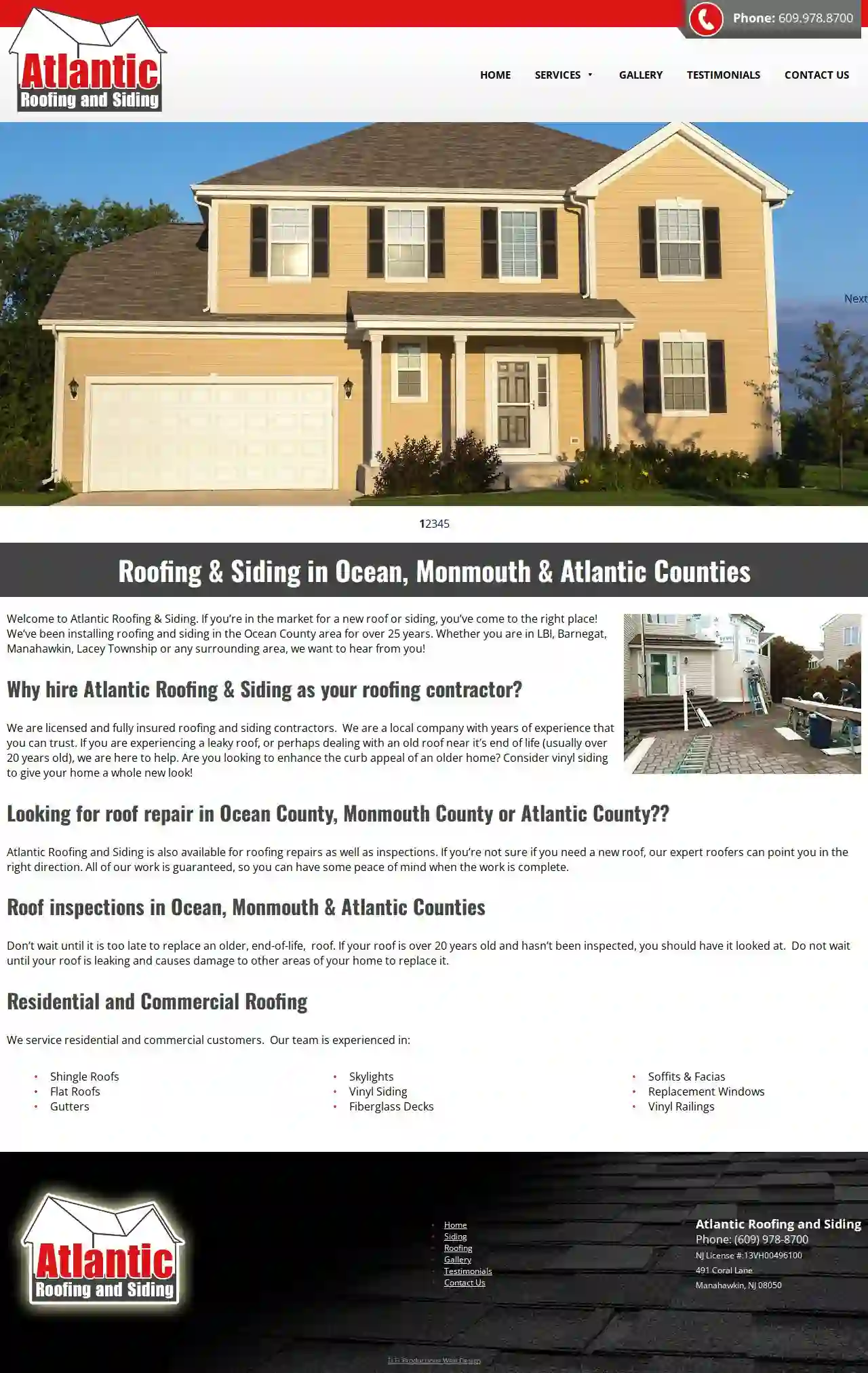 Atlantic Roofing & Siding LLC