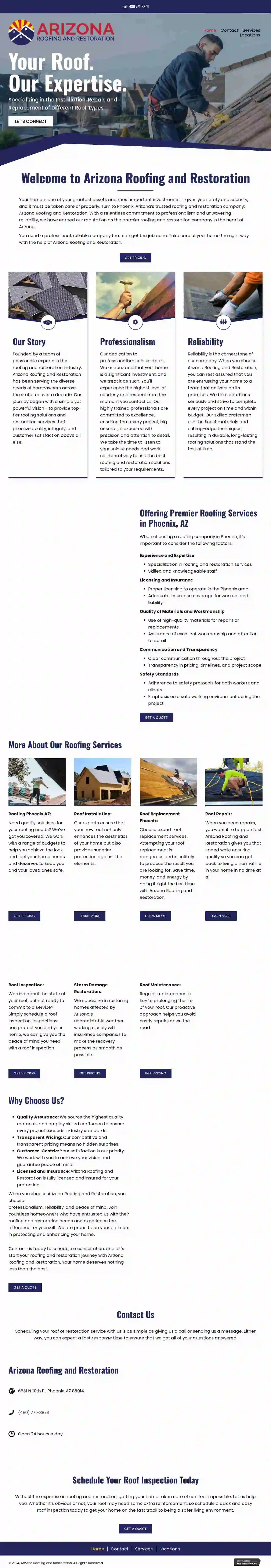 Arizona Roofing and Restoration