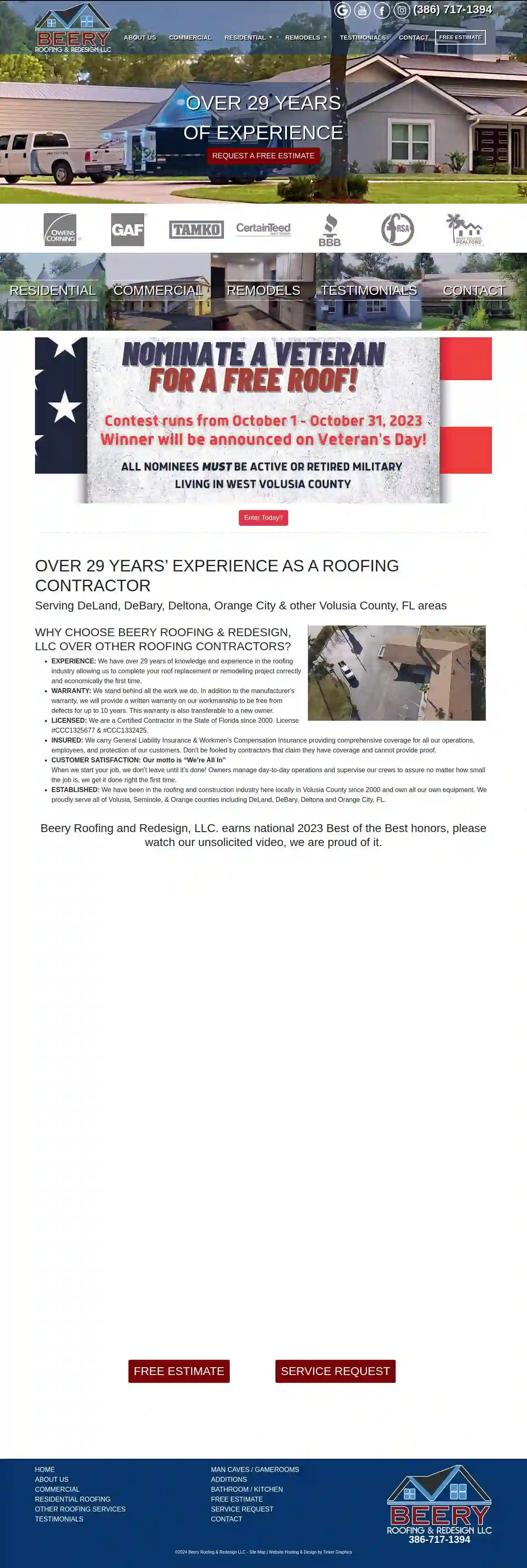 Beery Roofing & Redesign