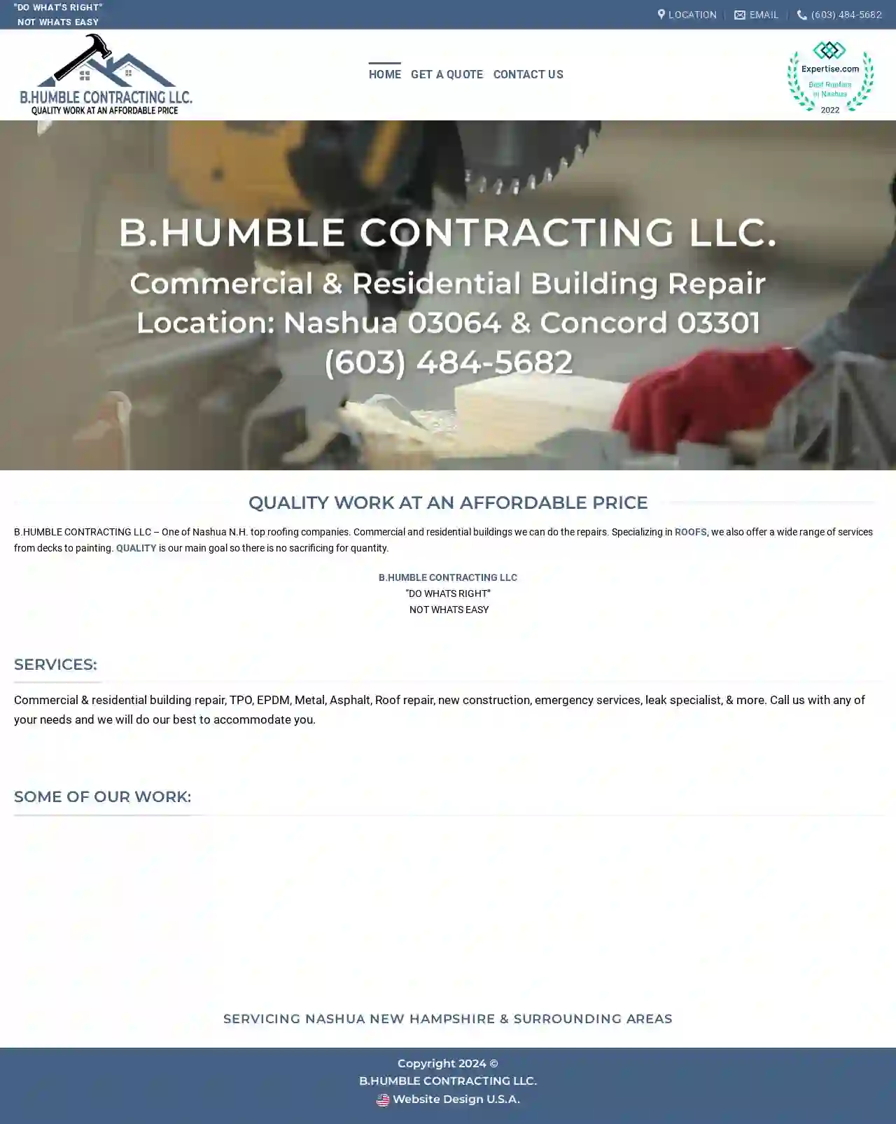 B.HUMBLE CONTRACTING LLC.