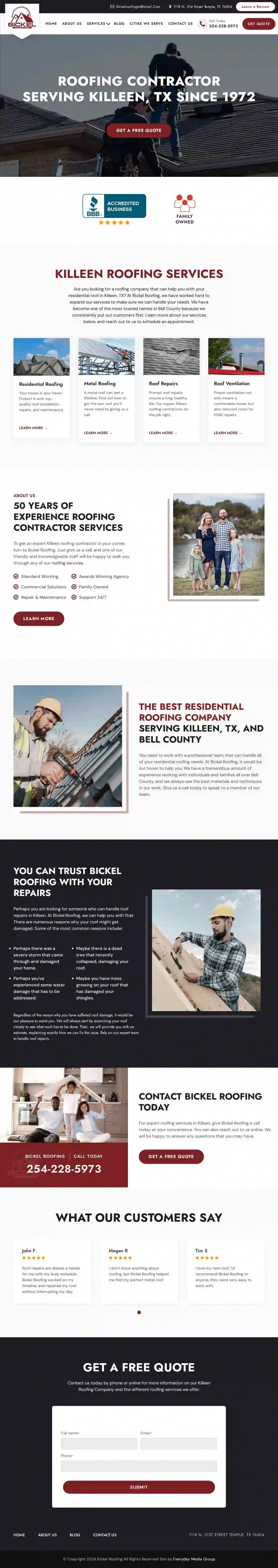 Bickel Roofing