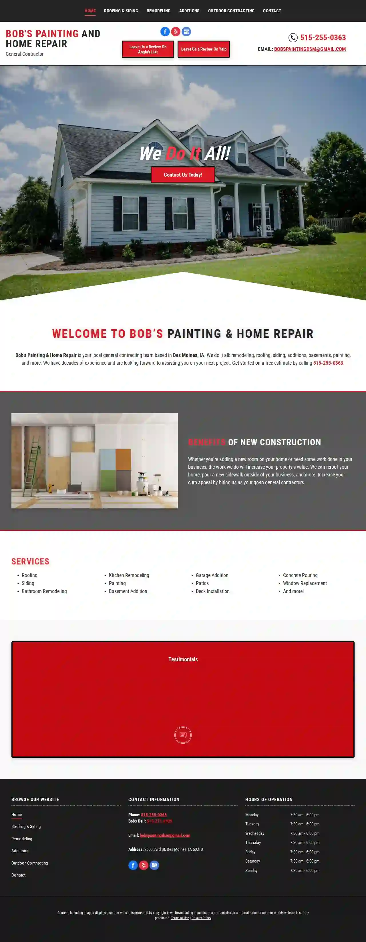 Bob's Painting & Home Repair