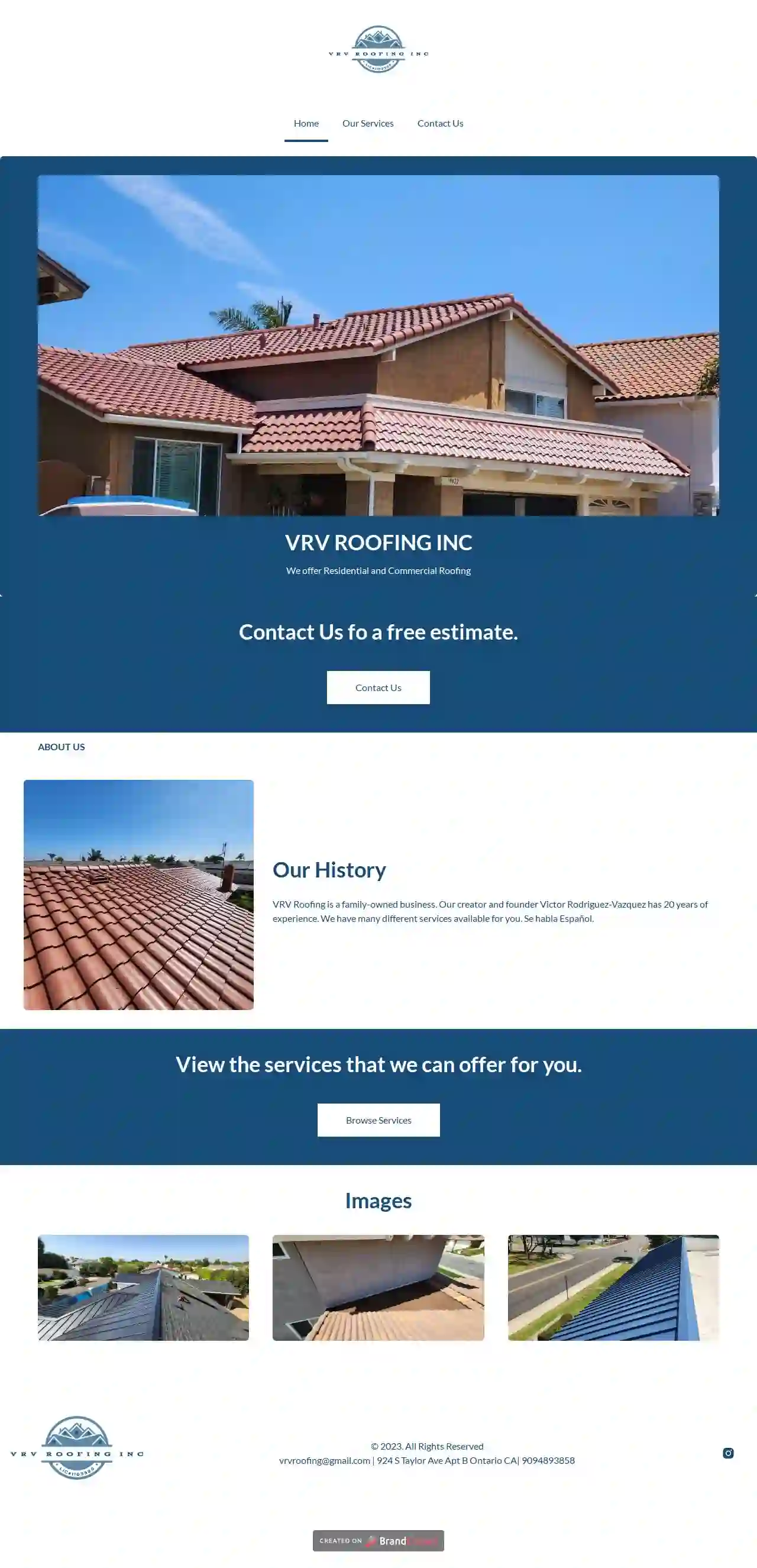 VRV ROOFING INC