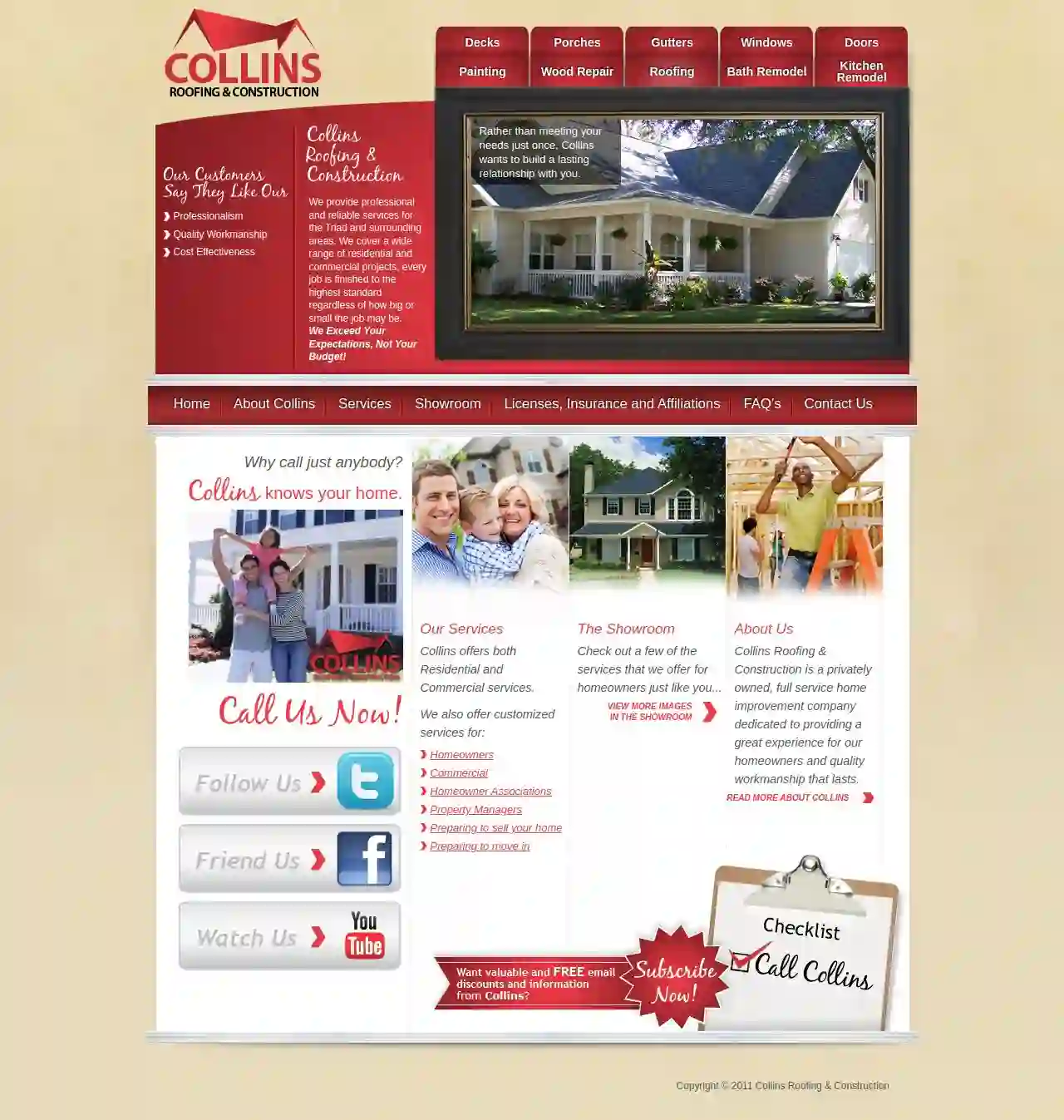 Collins Roofing & Construction