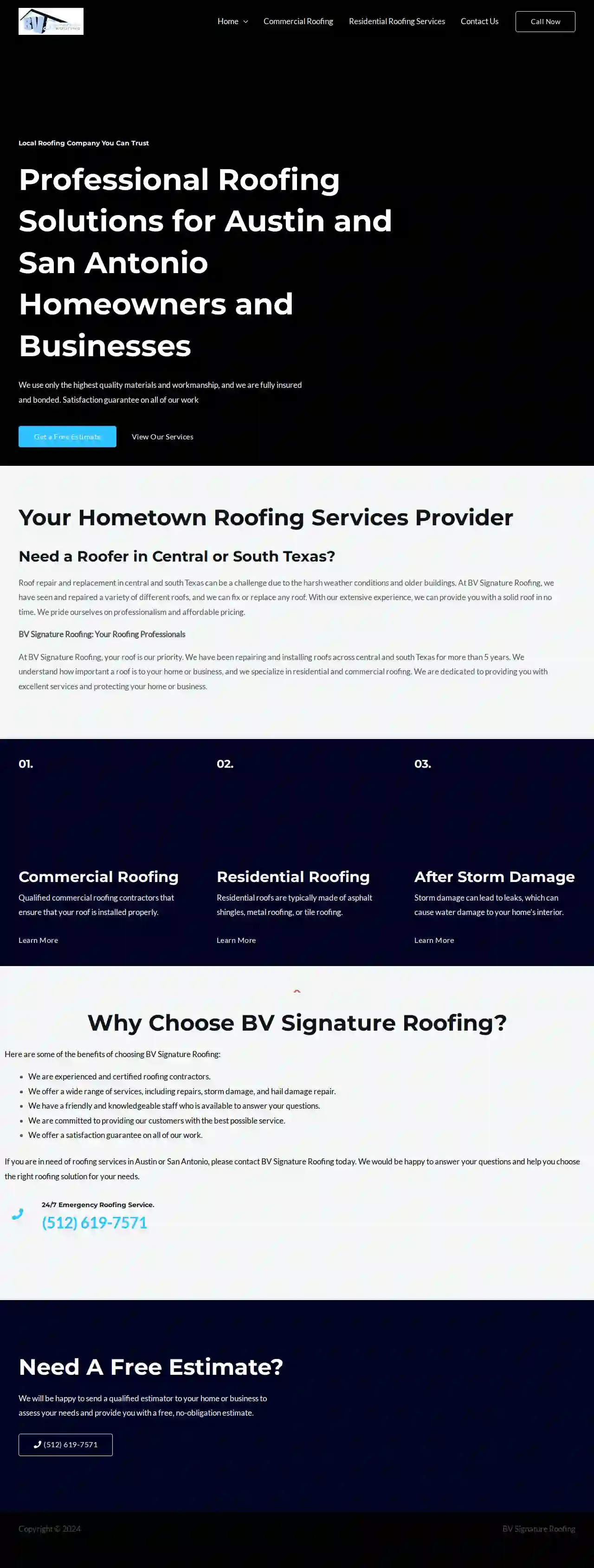 BV Signature Roofing