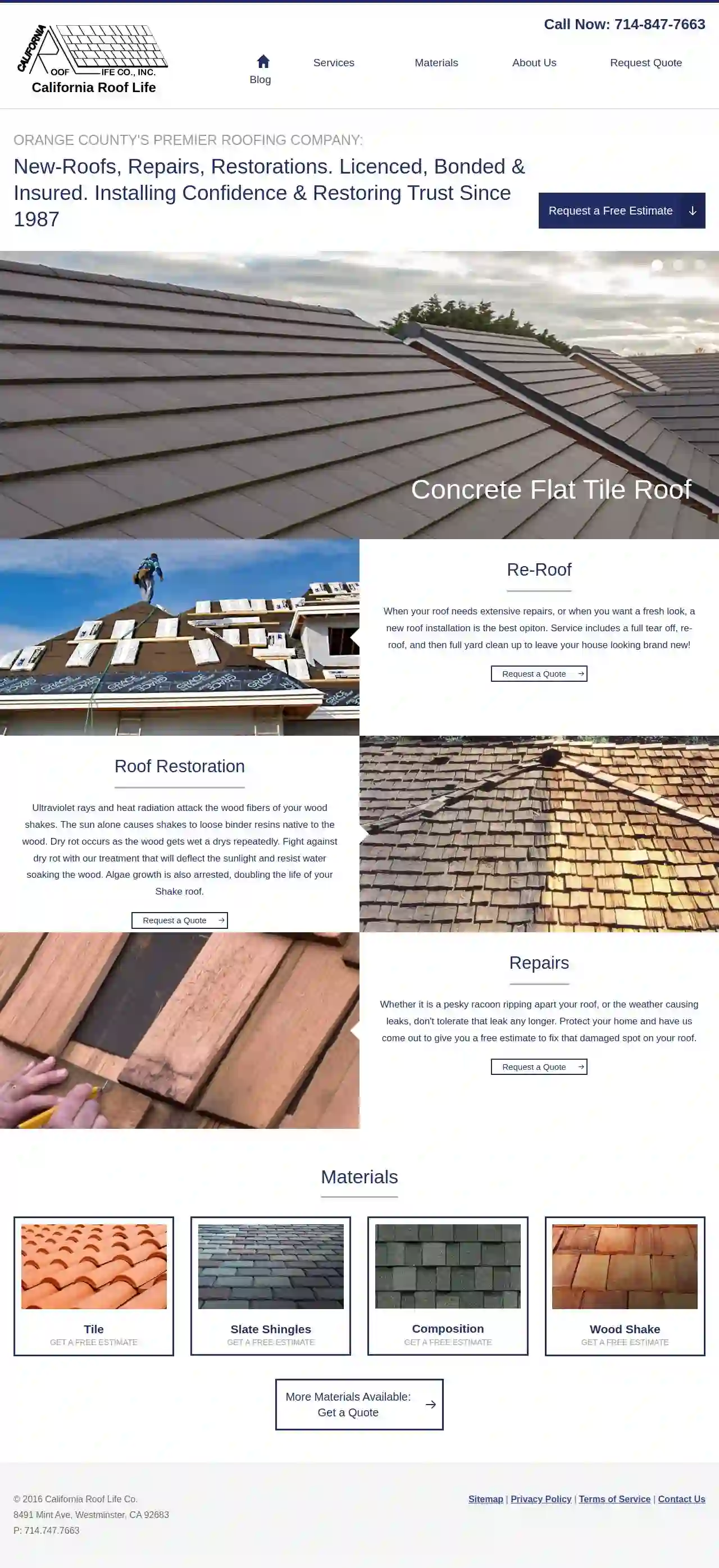 California Roof Life Company Inc.