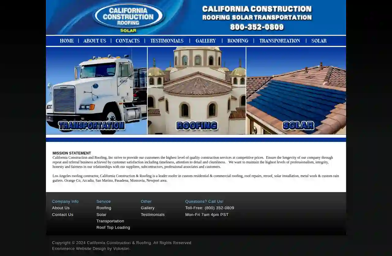 California Construction & Roofing