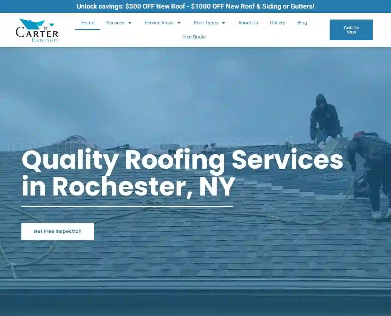 Carter Roofing & Exteriors - Roofing Services