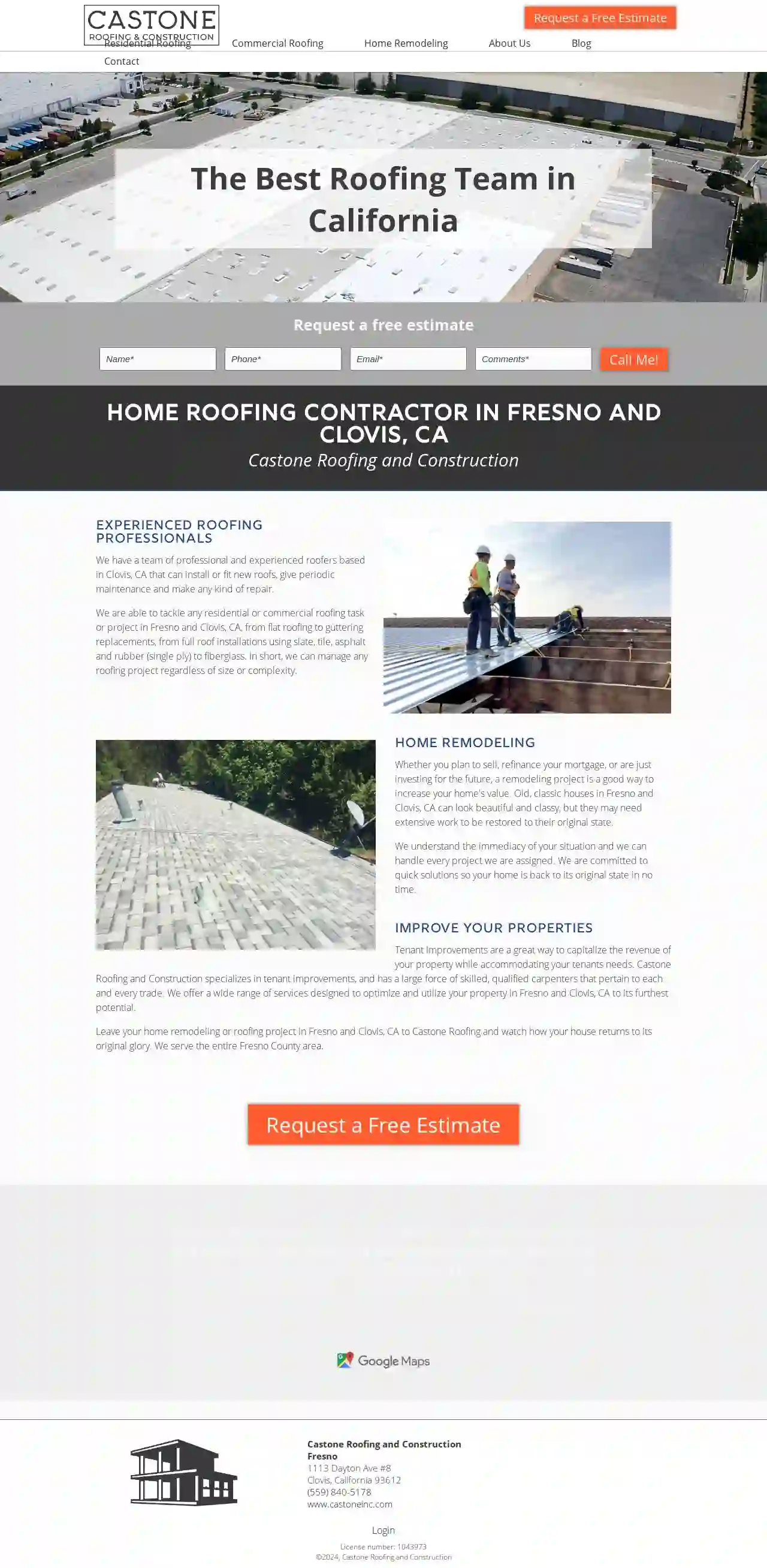 Castone Roofing and Construction