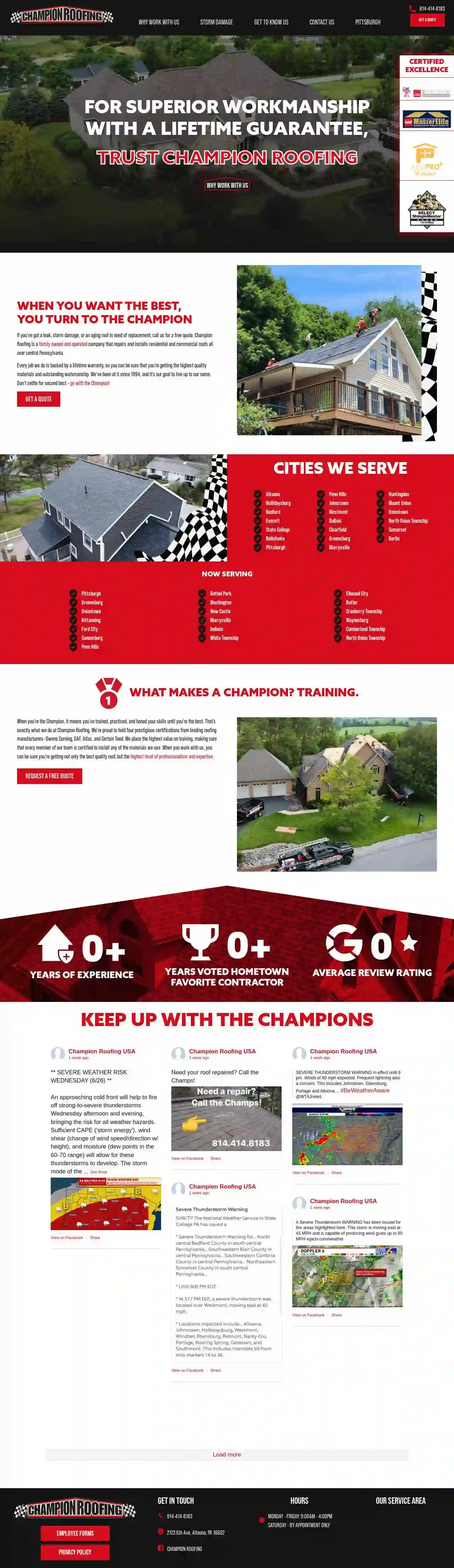 Champion Roofing USA