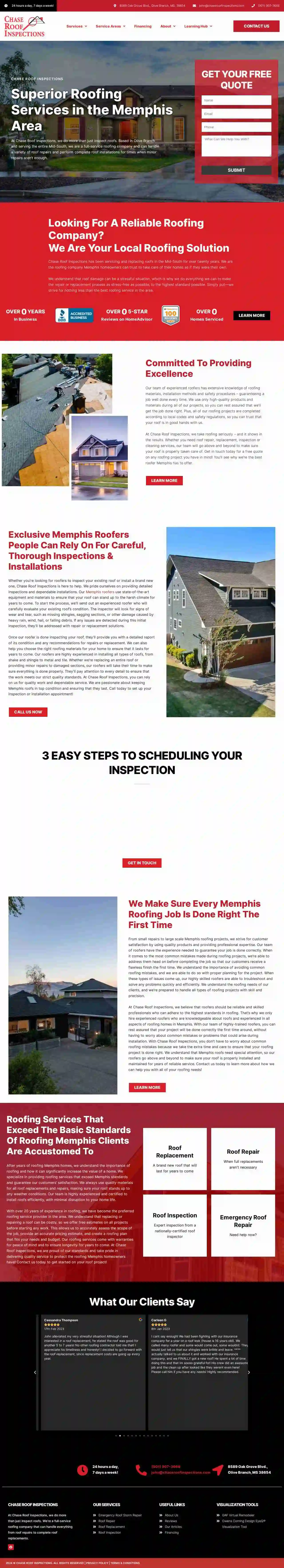 Chase Roof Inspections