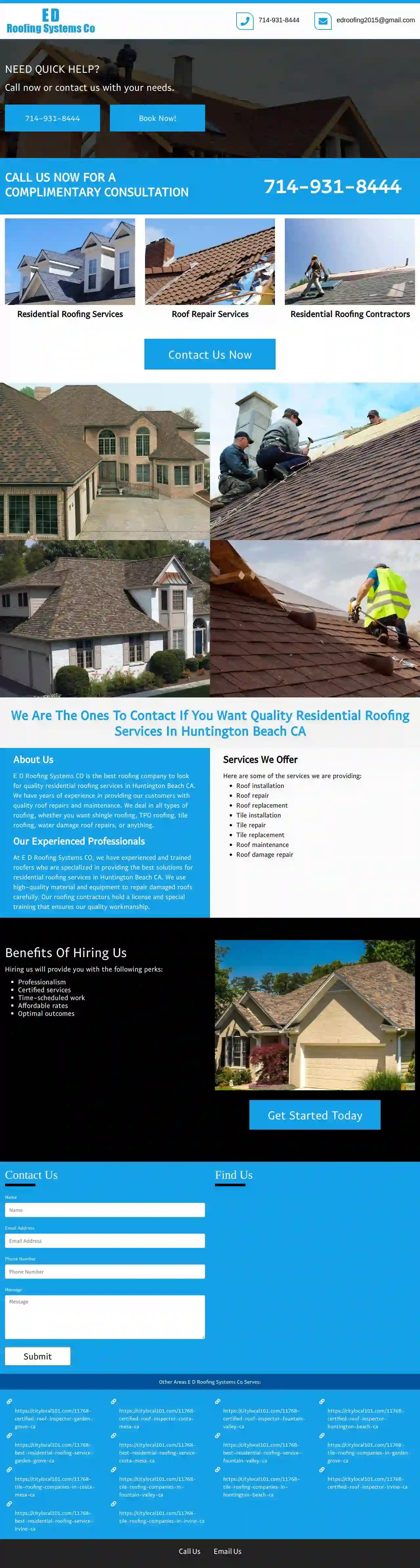 ED Roofing Systems