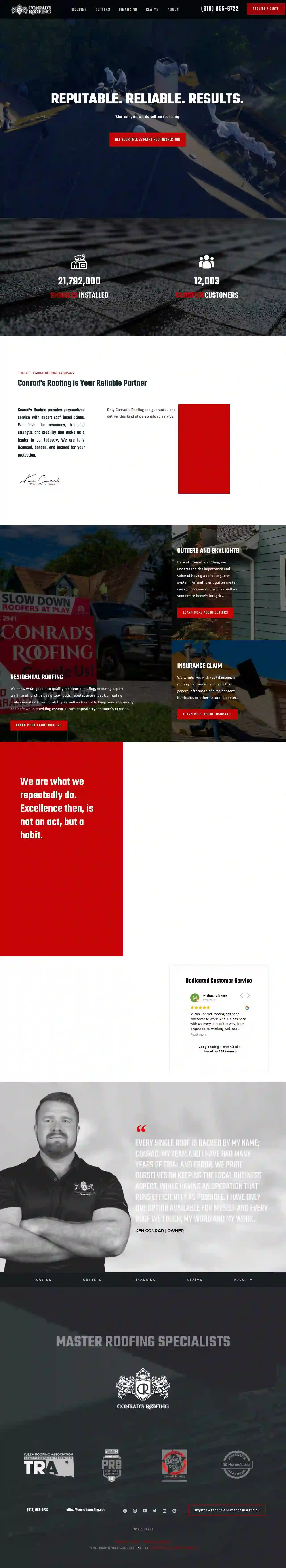 Conrad's Roofing