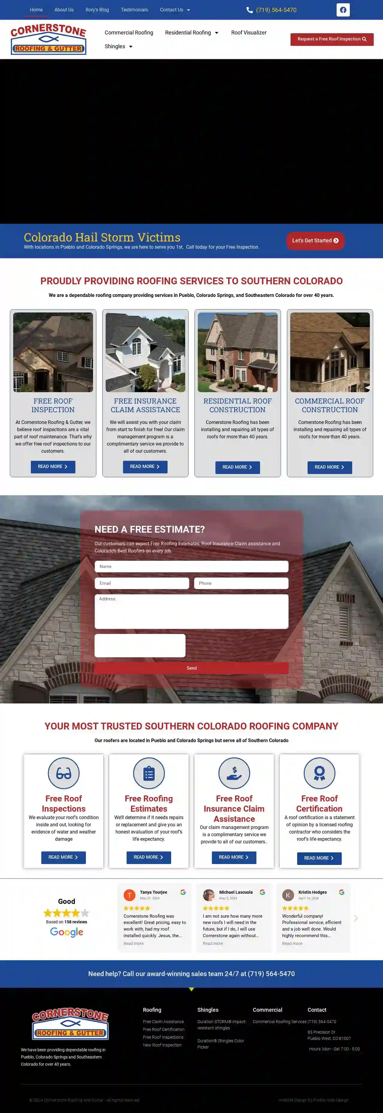 Cornerstone Roofing & Gutter