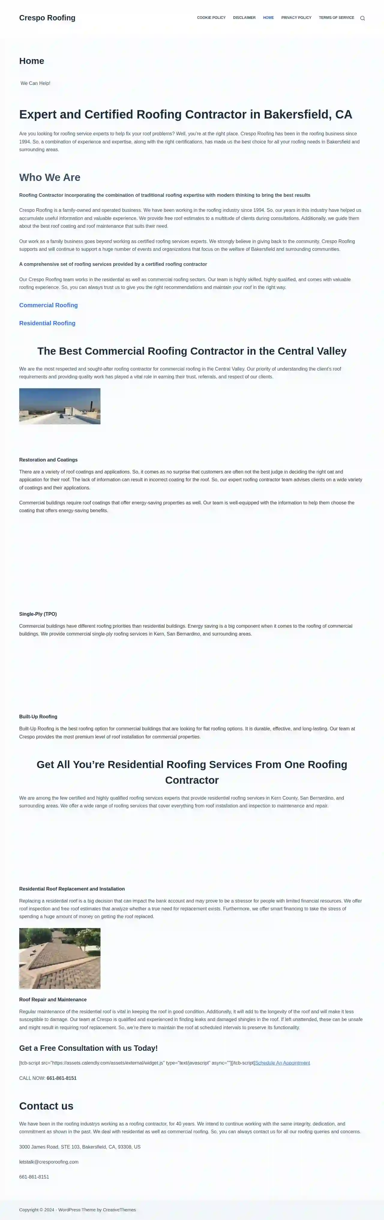 Crespo Roofing