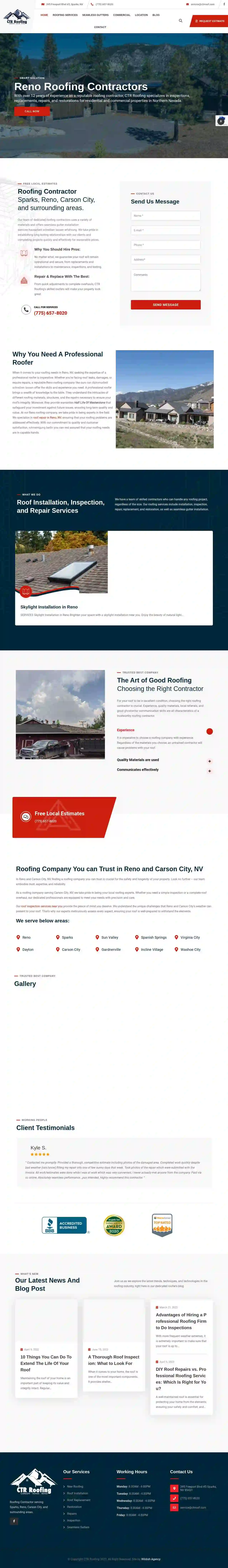 CTR Roofing, LTD