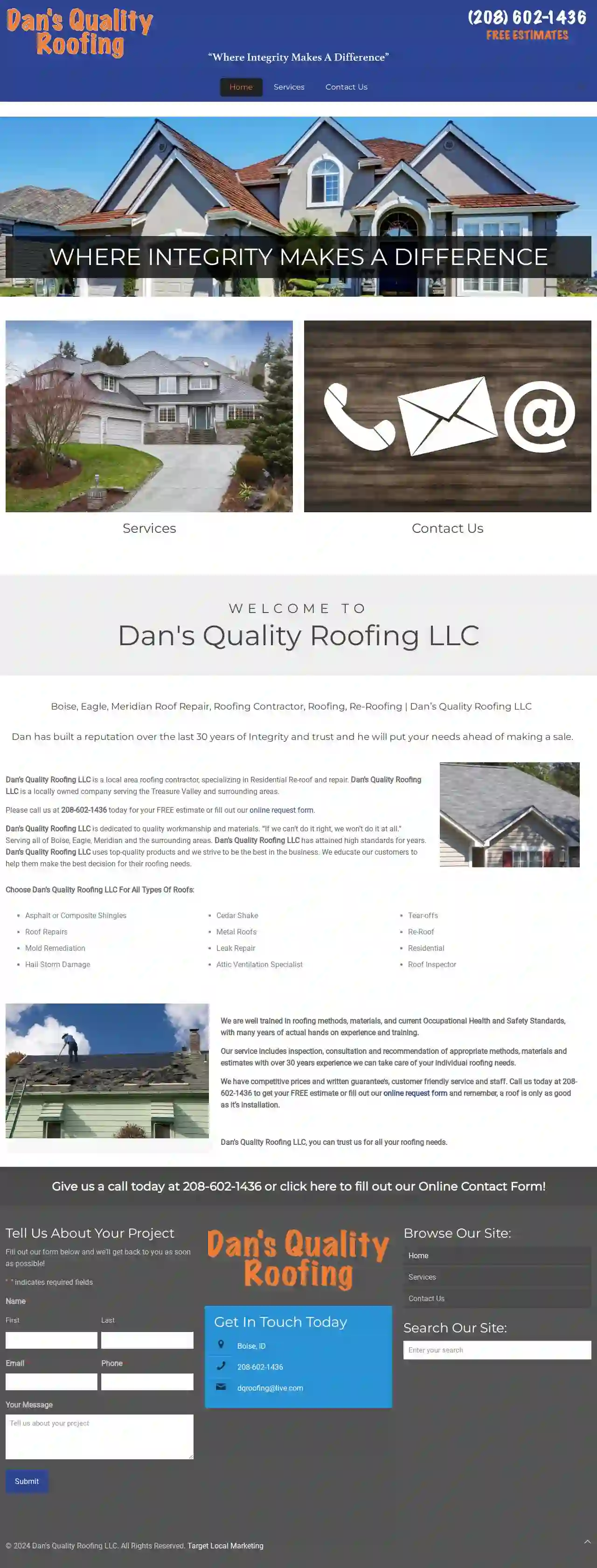 Dan's Quality Roofing