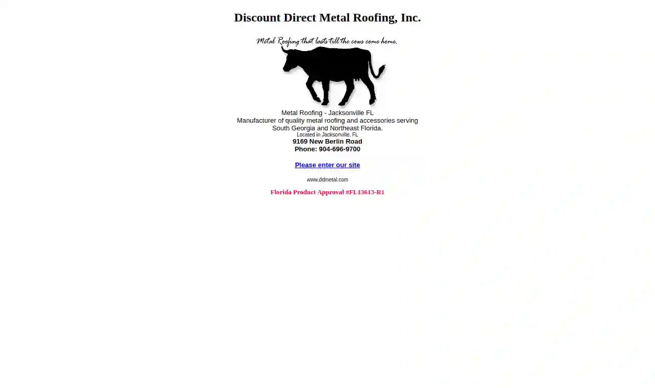 Discount Direct Metal Roofing