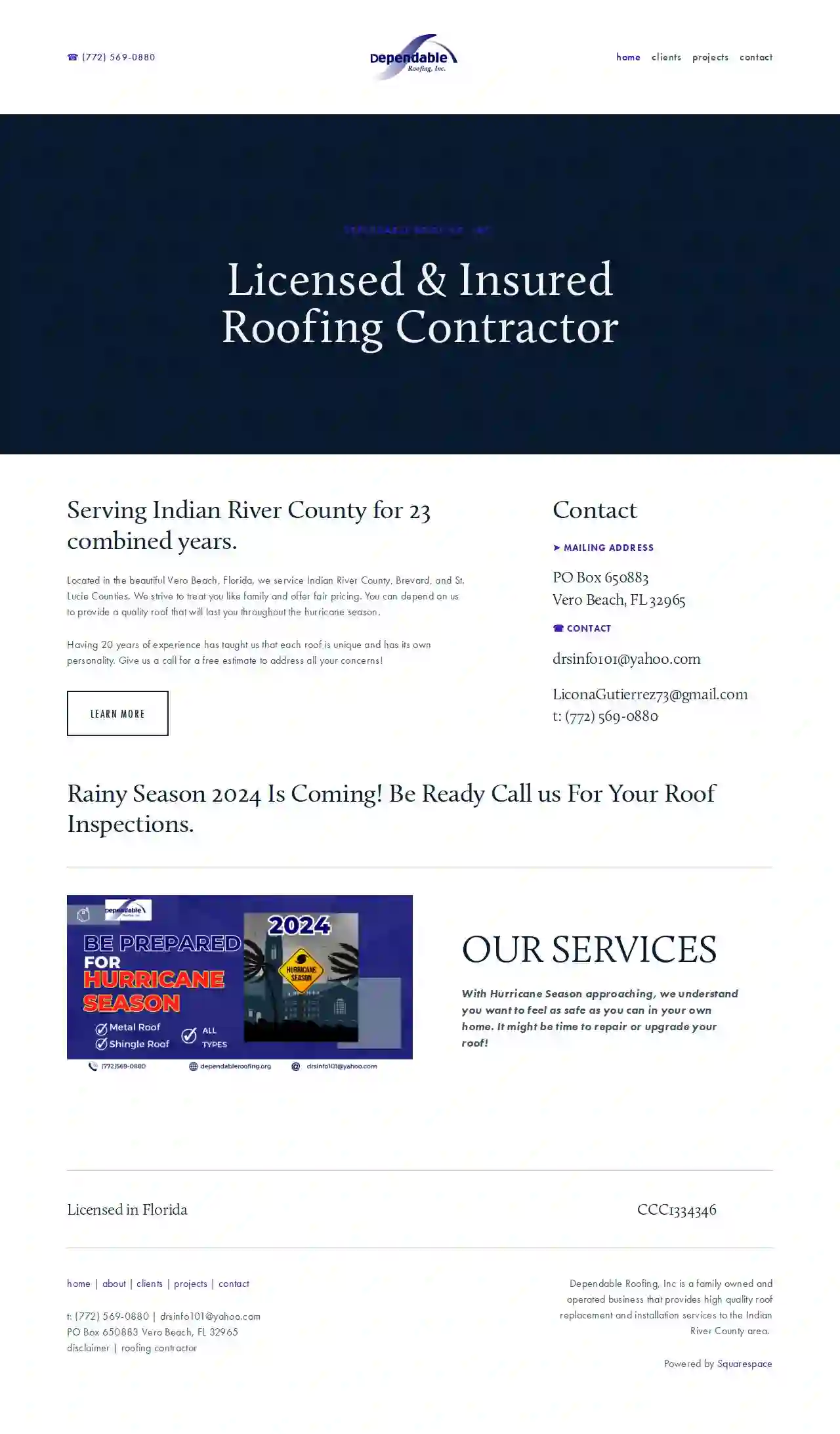 DEPENDABLE ROOFING, INC.