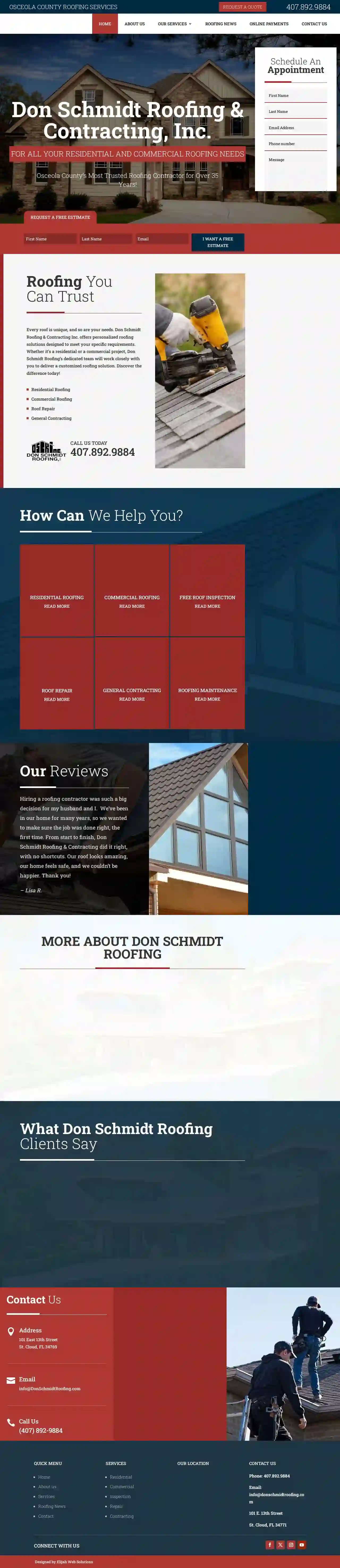 Don Schmidt Roofing and Contracting