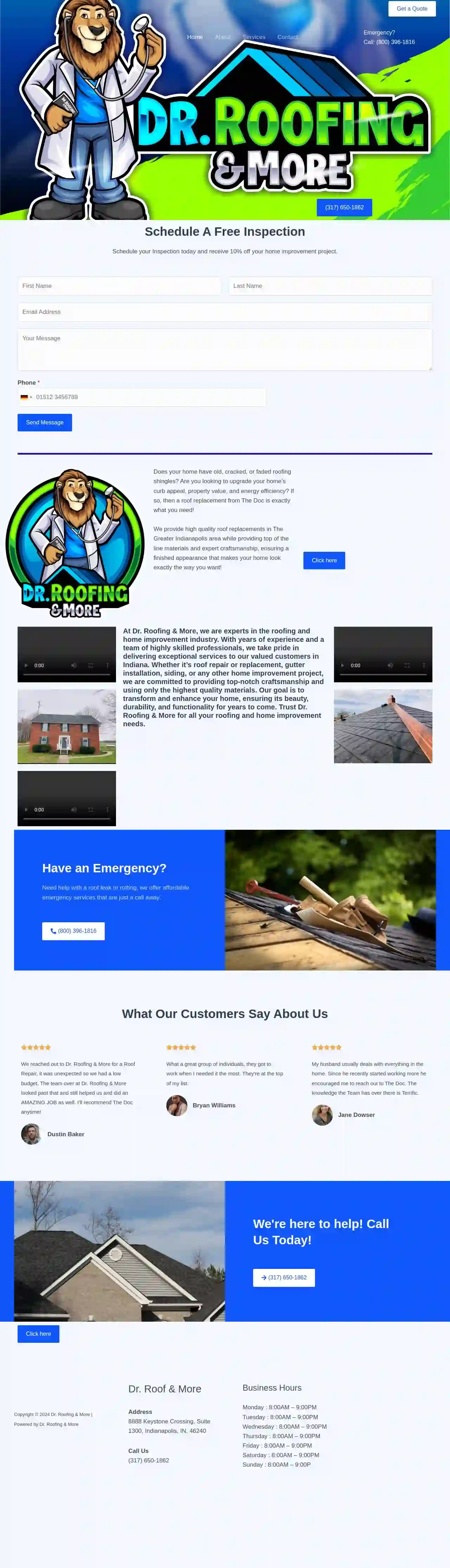 Dr. Roofing & More