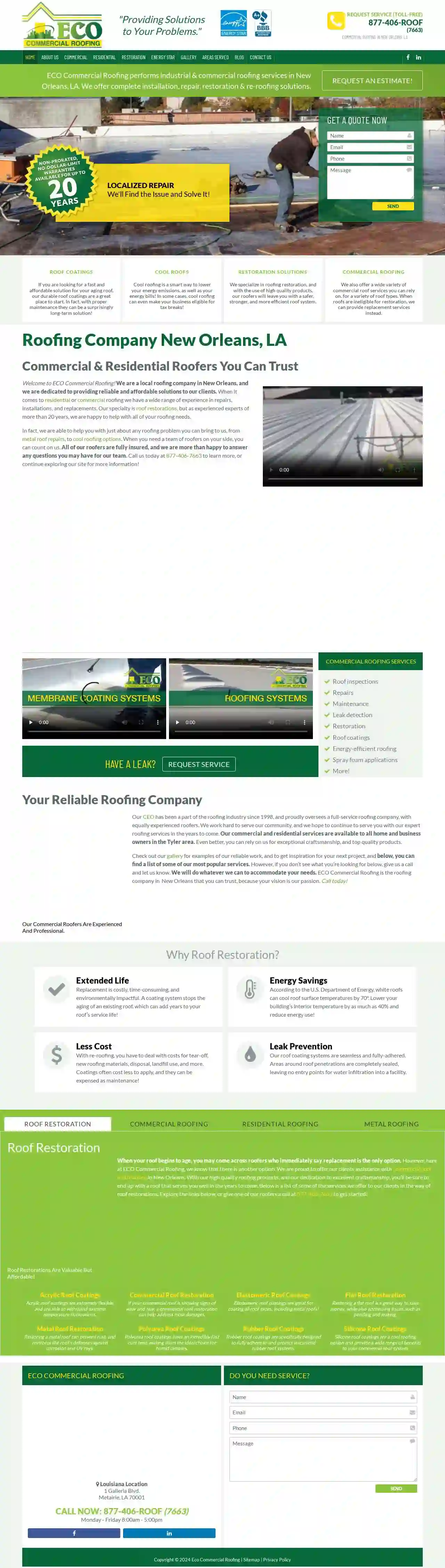 ECO Commercial Roofing