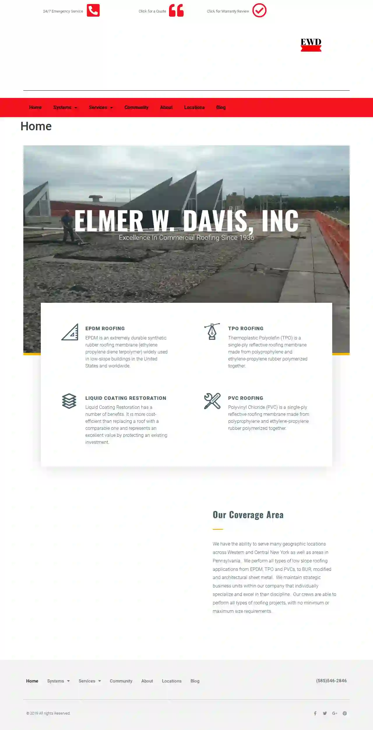 Elmer W. Davis, Inc. - Commercial Roofing