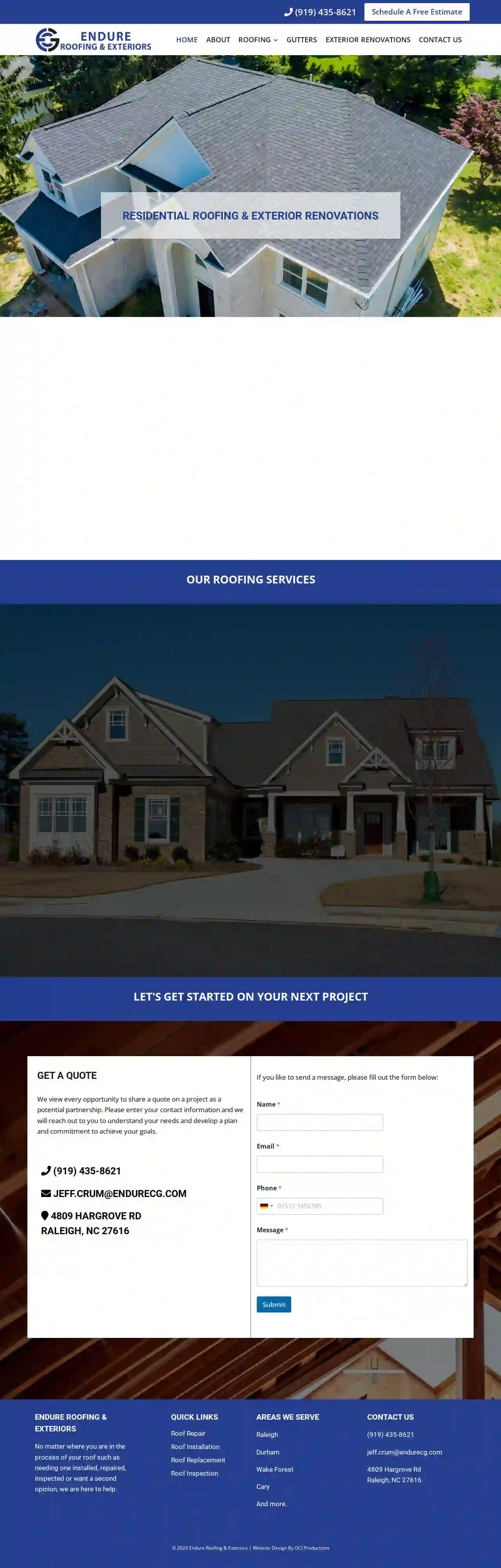 Endure Roofing & Exteriors