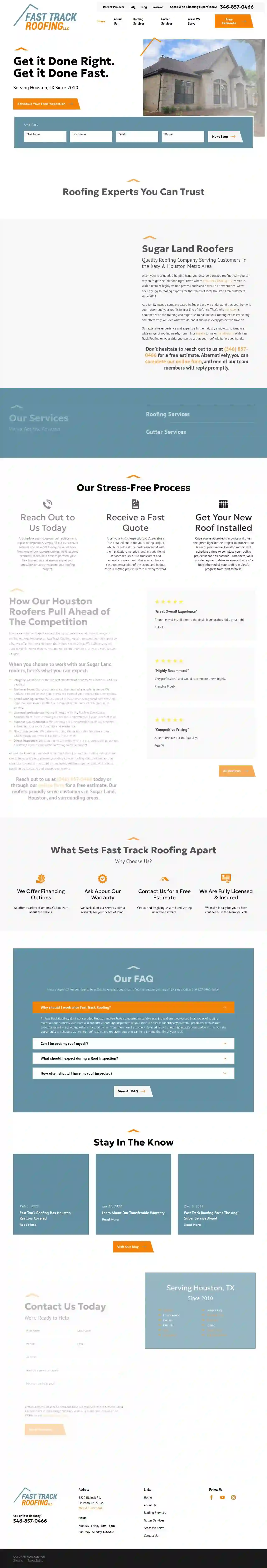 Fast Track Roofing