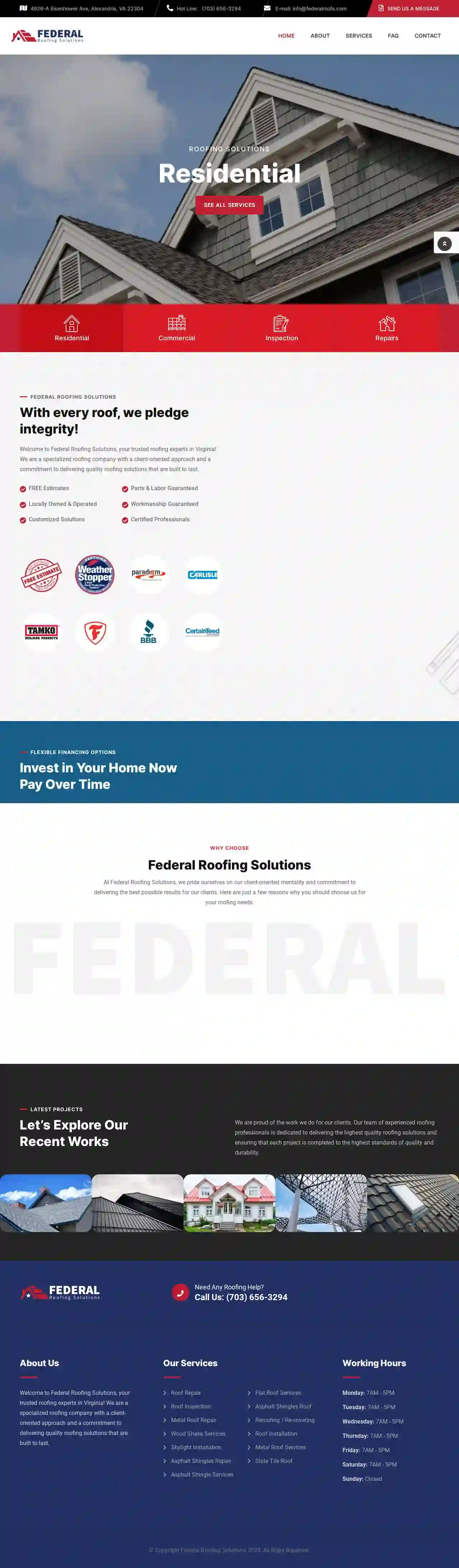 Federal Roofing Solutions