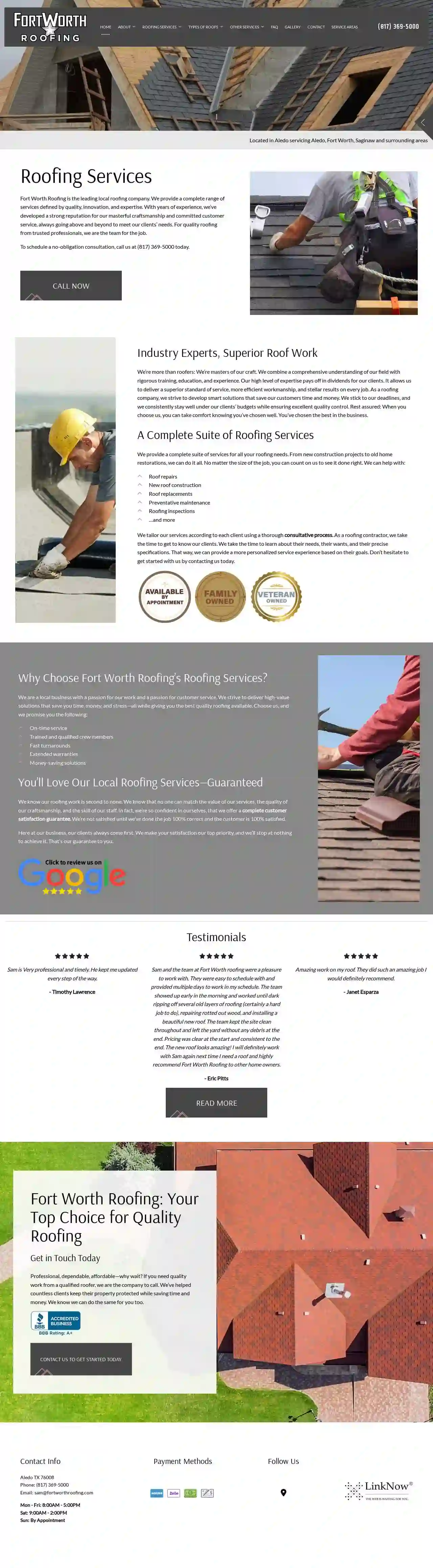 Fort Worth Roofing