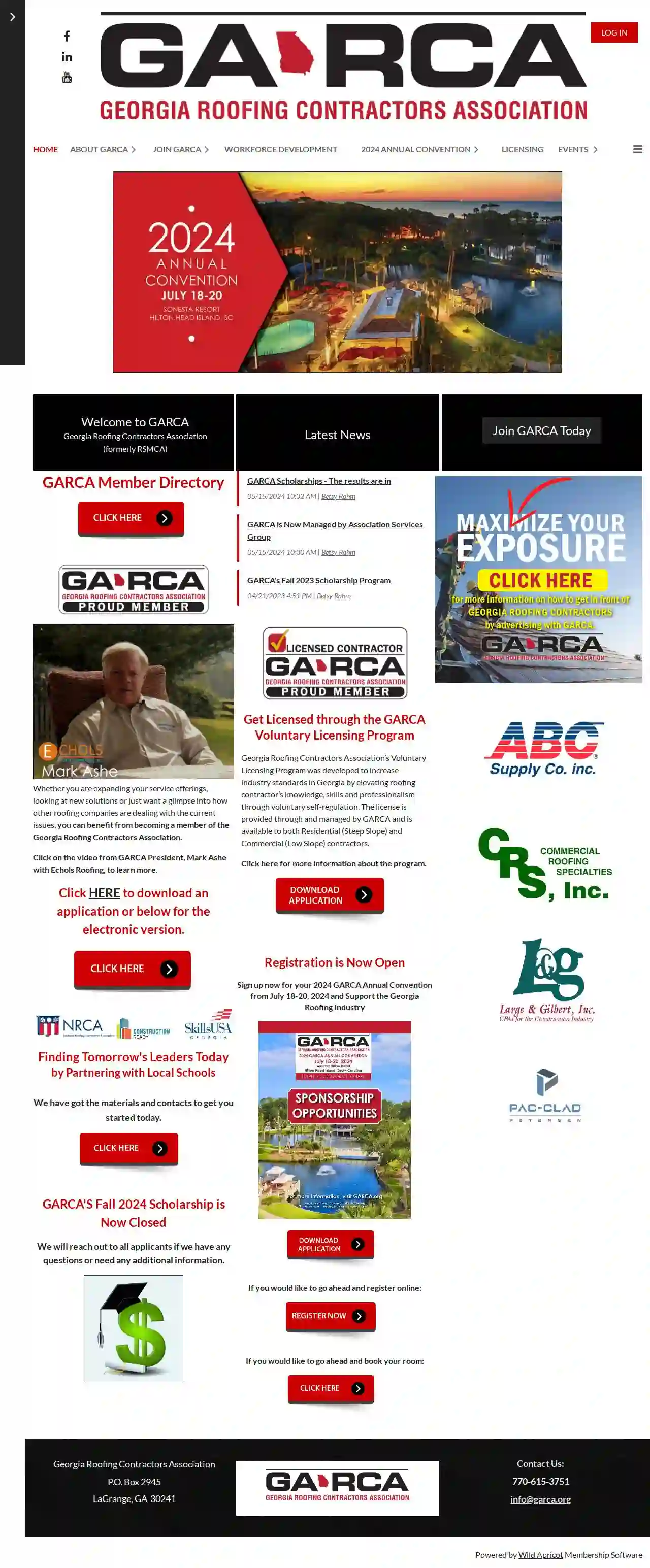 Georgia Roofing Contractors Association (GARCA)