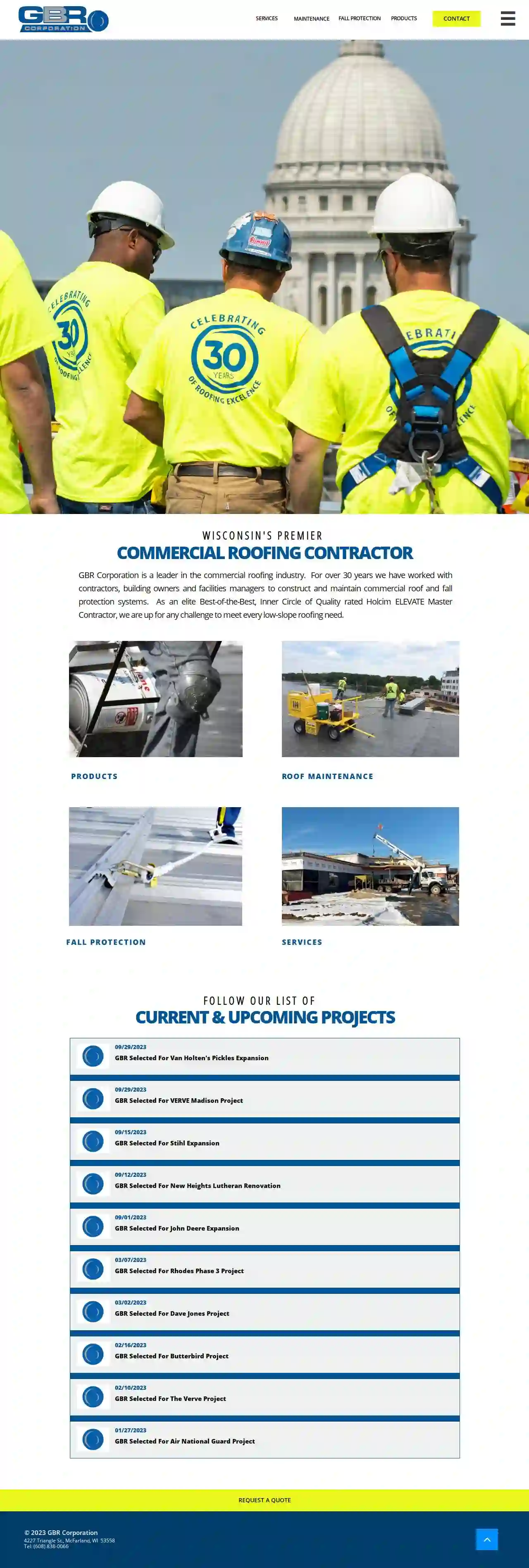 GBR Corporation | Commercial Roofing