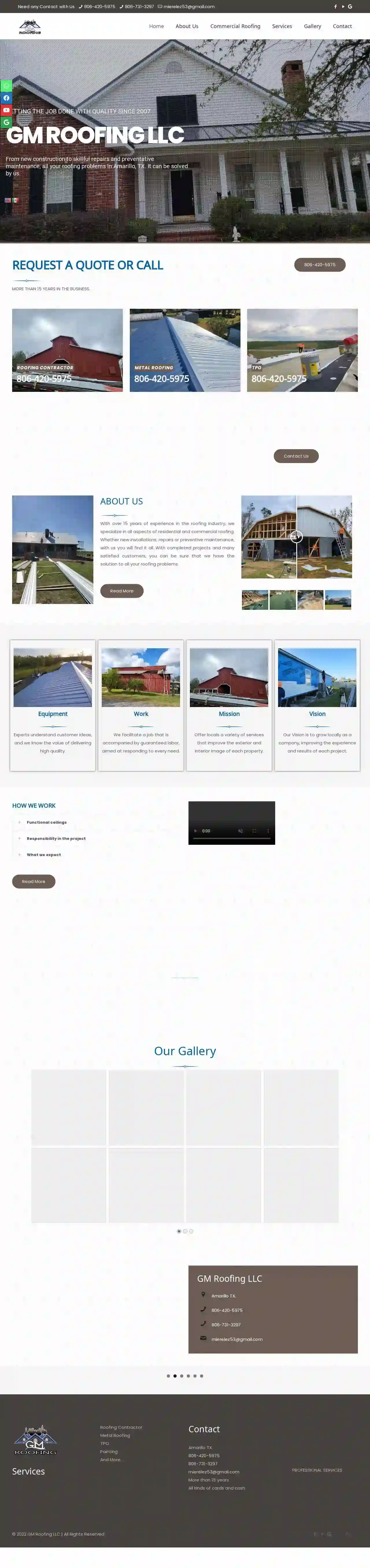 GM Roofing LLC - Roofing Contractor, Commercial and residential Roof, Metal Roof, TPO