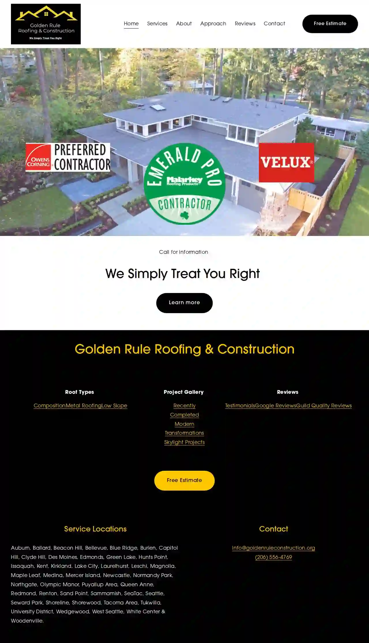 Golden Rule Roofing & Construction